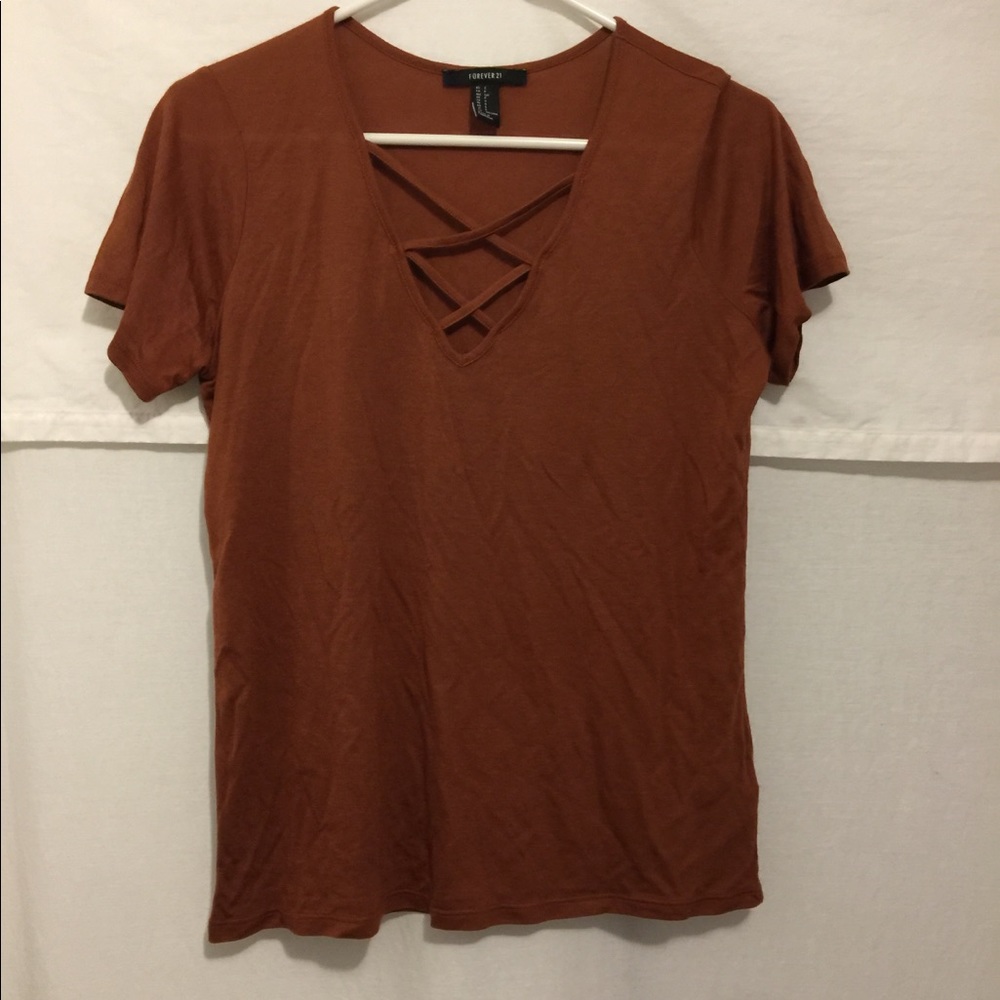 Copper Forever 21 tee-shirt